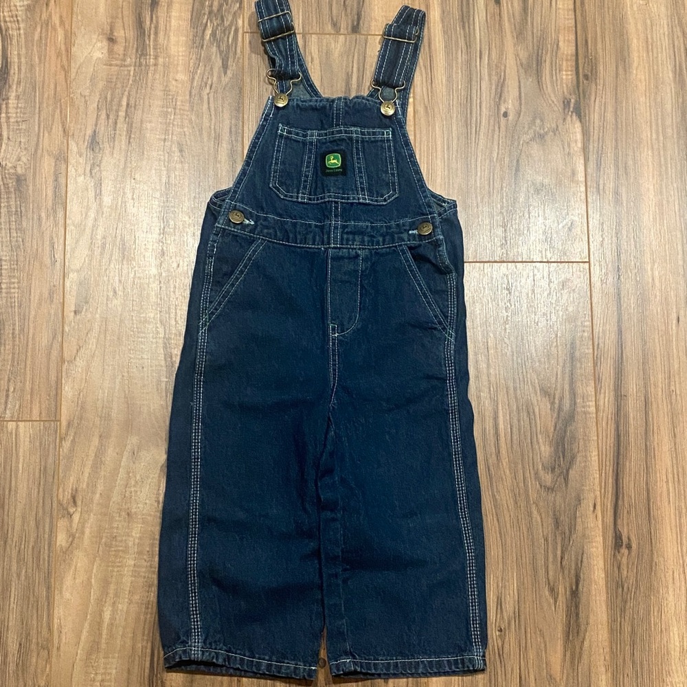 John Deere Dark Blue Kids Overalls